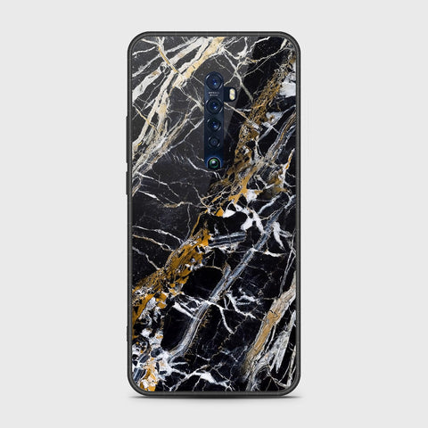 Vivo Y04- Black Marble Series - HQ Premium Shine Durable Shatterproof Case