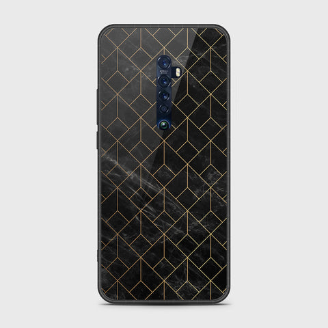 Vivo Y04- Black Marble Series - HQ Premium Shine Durable Shatterproof Case
