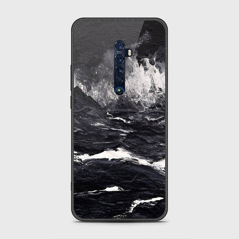 Vivo Y04- Black Marble Series - HQ Premium Shine Durable Shatterproof Case