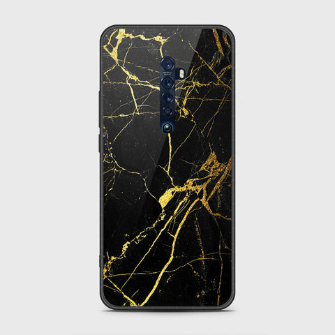 Vivo Y04- Black Marble Series - HQ Premium Shine Durable Shatterproof Case