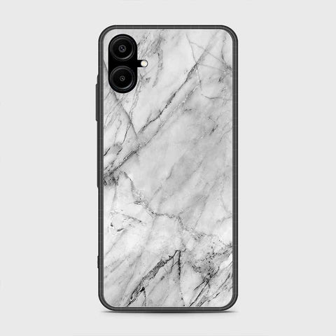 Samsung Galaxy A06 Cover- White Marble Series - HQ Premium Shine Durable Shatterproof Case
