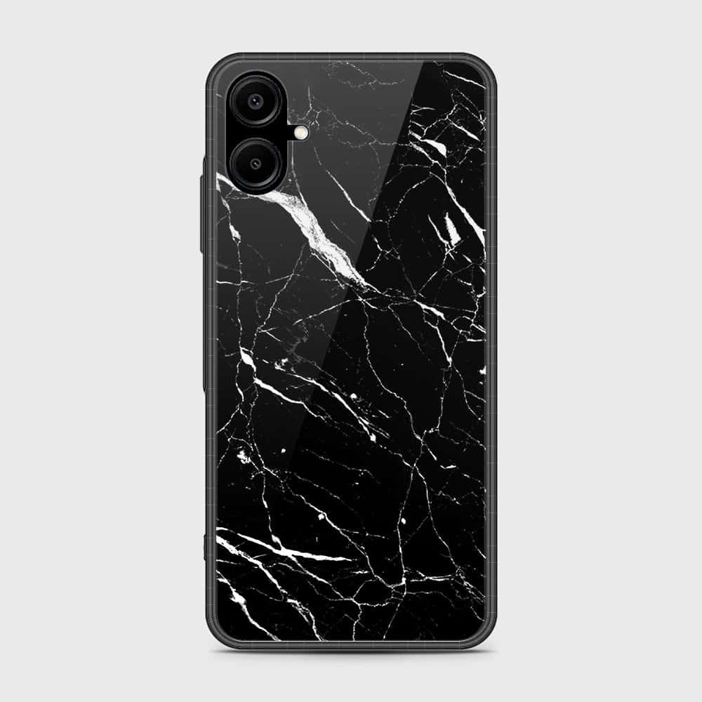 Samsung Galaxy A06 Cover- Black Marble Series - HQ Premium Shine Durable Shatterproof Case (Fast Delivery)
