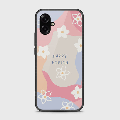 Samsung Galaxy A07 4G - Happy Series - HQ Ultra Shine Premium Infinity Glass Soft Silicon Borders Case