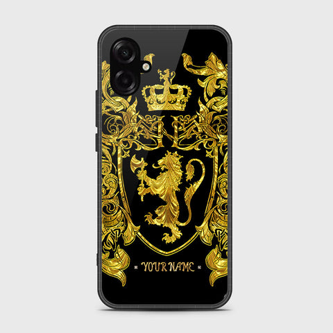 Samsung Galaxy F07 - Gold Series - HQ Ultra Shine Premium Infinity Glass Soft Silicon Borders Case