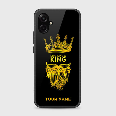 Samsung Galaxy M07 - Gold Series - HQ Ultra Shine Premium Infinity Glass Soft Silicon Borders Case