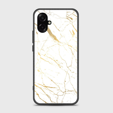 Samsung Galaxy M07 - White Marble Series 2 - HQ Ultra Shine Premium Infinity Glass Soft Silicon Borders Case