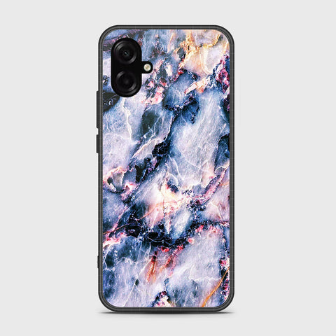 Samsung Galaxy F07 - Colorful Marble Series - HQ Ultra Shine Premium Infinity Glass Soft Silicon Borders Case