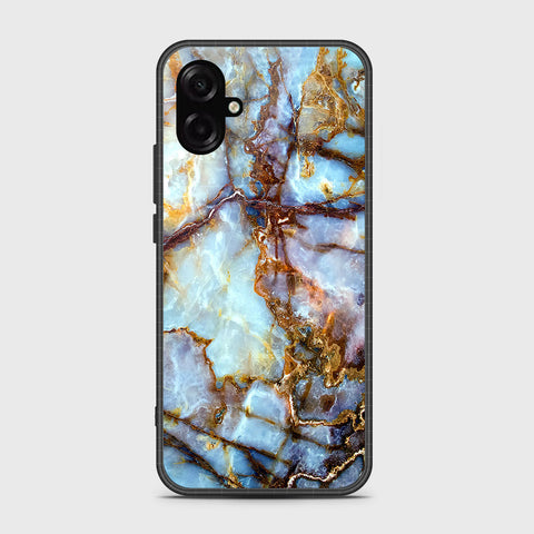 Samsung Galaxy M07 - Colorful Marble Series - HQ Ultra Shine Premium Infinity Glass Soft Silicon Borders Case