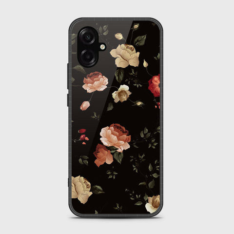 Samsung Galaxy M07 - Floral Series 2 - HQ Ultra Shine Premium Infinity Glass Soft Silicon Borders Case