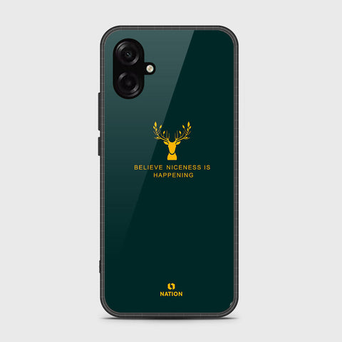 Samsung Galaxy A07 4G - Nice Series - HQ Ultra Shine Premium Infinity Glass Soft Silicon Borders Case