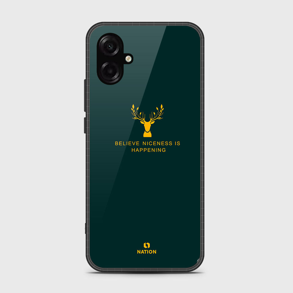 Samsung Galaxy M07 - Nice Series - HQ Ultra Shine Premium Infinity Glass Soft Silicon Borders Case