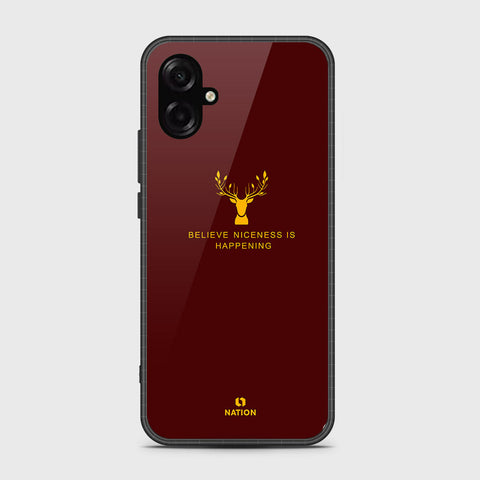 Samsung Galaxy A07 4G - Nice Series - HQ Ultra Shine Premium Infinity Glass Soft Silicon Borders Case