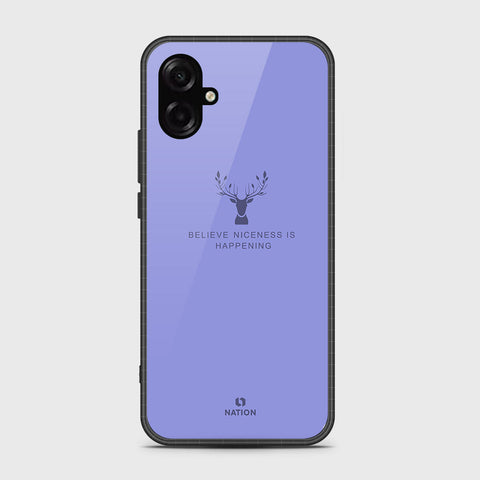 Samsung Galaxy A07 4G - Nice Series - HQ Ultra Shine Premium Infinity Glass Soft Silicon Borders Case