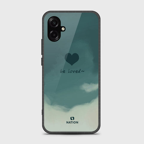 Samsung Galaxy F07 - Onation Heart Series - HQ Ultra Shine Premium Infinity Glass Soft Silicon Borders Case