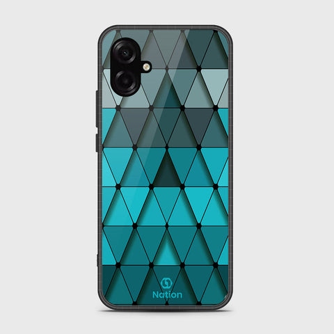 Samsung Galaxy F07 - Onation Pyramid Series - HQ Ultra Shine Premium Infinity Glass Soft Silicon Borders Case