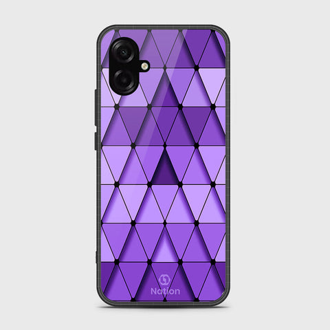 Samsung Galaxy M07 - Onation Pyramid Series - HQ Ultra Shine Premium Infinity Glass Soft Silicon Borders Case