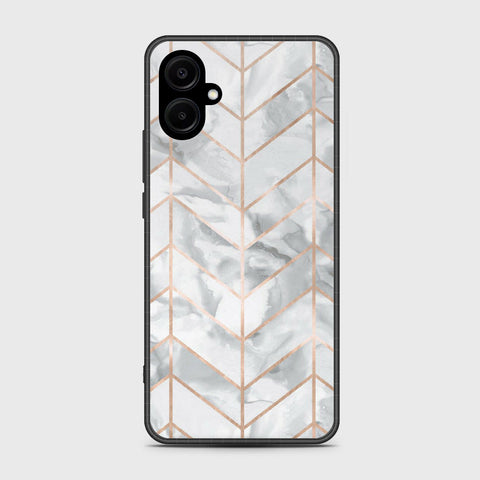 Samsung Galaxy F06 5G - White Marble Series 2 - HQ Premium Shine Durable Shatterproof Case
