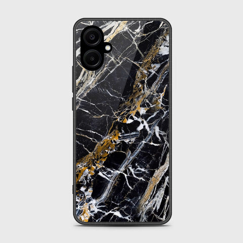 Samsung Galaxy F06 5G - Black Marble Series - HQ Premium Shine Durable Shatterproof Case