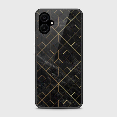 Samsung Galaxy F06 5G - Black Marble Series - HQ Premium Shine Durable Shatterproof Case