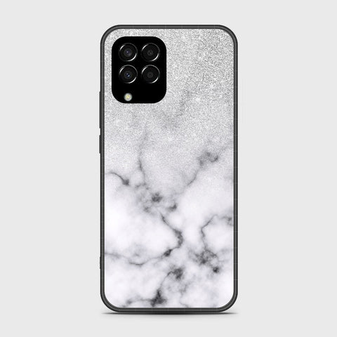 Samsung Galaxy M33 - White Marble Series - HQ Premium Shine Durable Shatterproof Case