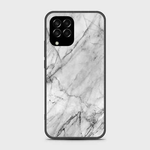 Samsung Galaxy M33 - White Marble Series - HQ Premium Shine Durable Shatterproof Case