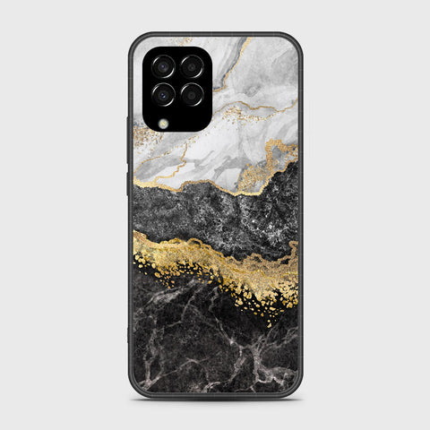 Samsung Galaxy M33 - Colorful Marble Series - HQ Premium Shine Durable Shatterproof Case