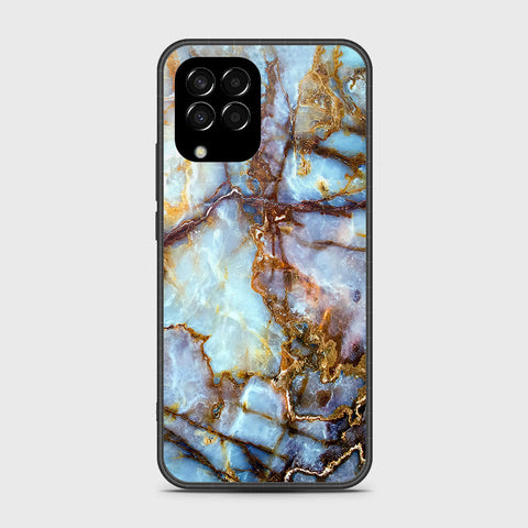 Samsung Galaxy M33 - Colorful Marble Series - HQ Premium Shine Durable Shatterproof Case