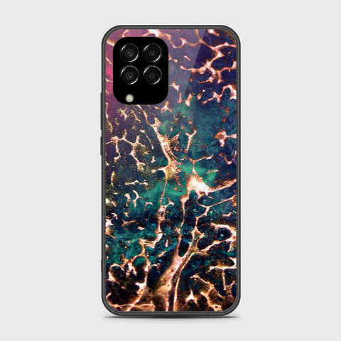 Samsung Galaxy M33 - Colorful Marble Series - HQ Premium Shine Durable Shatterproof Case