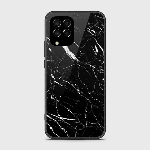 Samsung Galaxy M33 - Black Marble Series - HQ Premium Shine Durable Shatterproof Case