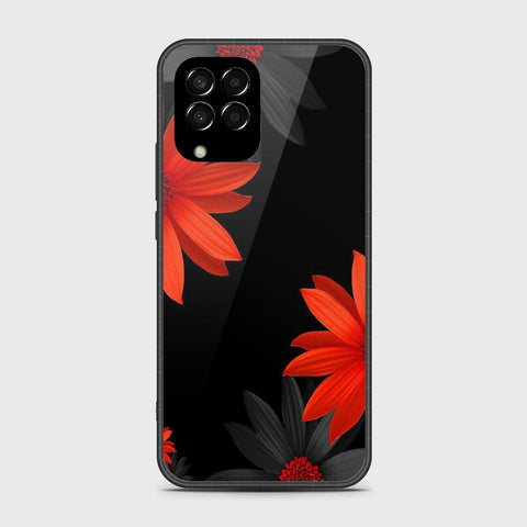 Samsung Galaxy M33 - Floral Series 2 - HQ Premium Shine Durable Shatterproof Case