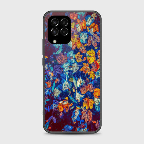 Samsung Galaxy M33 - Floral Series 2 - HQ Premium Shine Durable Shatterproof Case