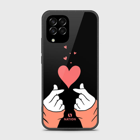 Samsung Galaxy M33 - Onation Heart Series - HQ Premium Shine Durable Shatterproof Case
