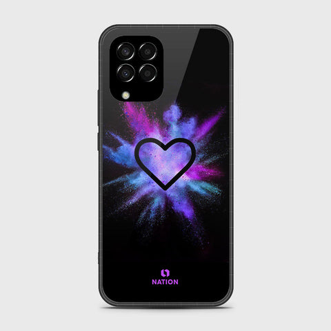Samsung Galaxy M33 - Onation Heart Series - HQ Premium Shine Durable Shatterproof Case
