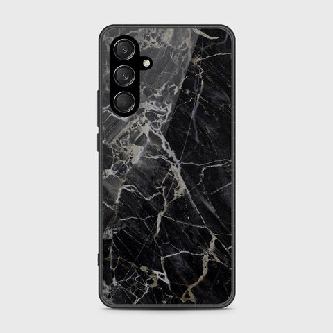Samsung Galaxy M16 - Black Marble Series - HQ Premium Shine Durable Shatterproof Case