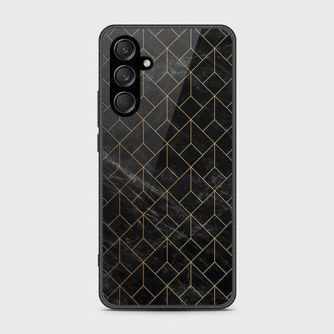 Samsung Galaxy M16 - Black Marble Series - HQ Premium Shine Durable Shatterproof Case