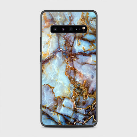 Samsung Galaxy S10 5G - Colorful Marble Series - HQ Premium Shine Durable Shatterproof Case
