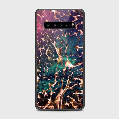 Samsung Galaxy S10 5G - Colorful Marble Series - HQ Premium Shine Durable Shatterproof Case