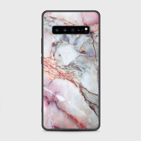 Samsung Galaxy S10 5G - Colorful Marble Series - HQ Premium Shine Durable Shatterproof Case