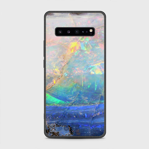 Samsung Galaxy S10 5G - Colorful Marble Series - HQ Premium Shine Durable Shatterproof Case