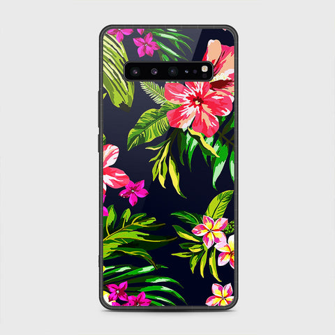 Samsung Galaxy S10 5G - Floral Series - HQ Premium Shine Durable Shatterproof Case
