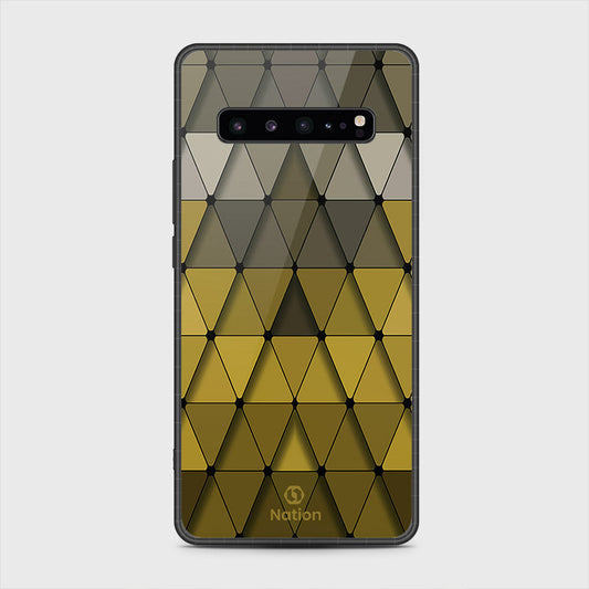 Samsung Galaxy S10 5G - Onation Pyramid Series - HQ Premium Shine Durable Shatterproof Case