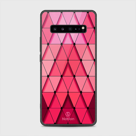 Samsung Galaxy S10 5G - Onation Pyramid Series - HQ Premium Shine Durable Shatterproof Case