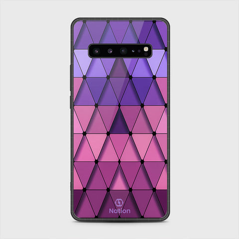 Samsung Galaxy S10 5G - Onation Pyramid Series - HQ Premium Shine Durable Shatterproof Case