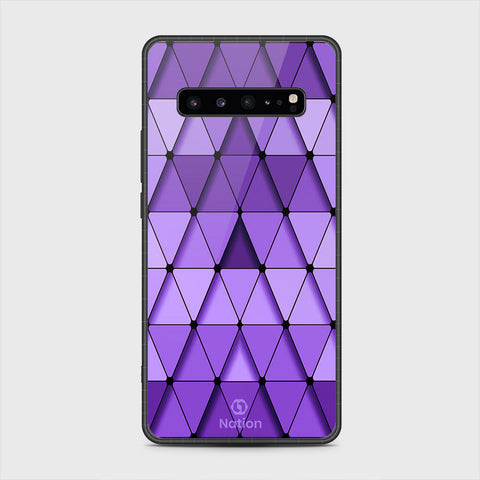 Samsung Galaxy S10 5G - Onation Pyramid Series - HQ Premium Shine Durable Shatterproof Case