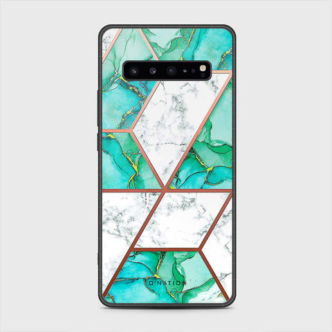 Samsung Galaxy S10 5G - O'Nation Shades of Marble Series - HQ Premium Shine Durable Shatterproof Case