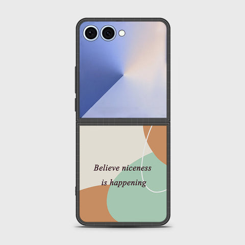 Samsung Galaxy Z Flip 7 - Happy Series - HQ Premium Shine Durable Shatterproof Case