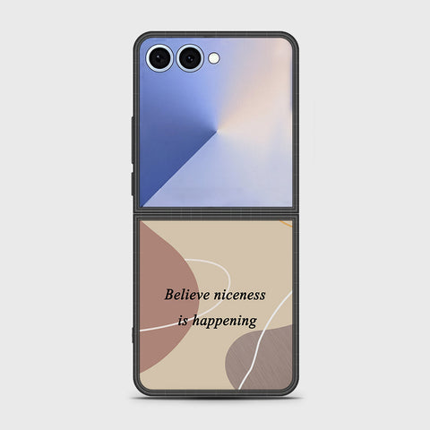 Samsung Galaxy Z Flip 7 - Happy Series - HQ Premium Shine Durable Shatterproof Case