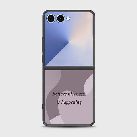 Samsung Galaxy Z Flip 7 - Happy Series - HQ Premium Shine Durable Shatterproof Case