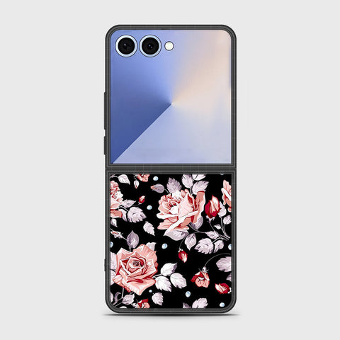 Samsung Galaxy Z Flip 7 - Floral Series - HQ Premium Shine Durable Shatterproof Case