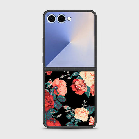 Samsung Galaxy Z Flip 7 - Floral Series 2 - HQ Premium Shine Durable Shatterproof Case